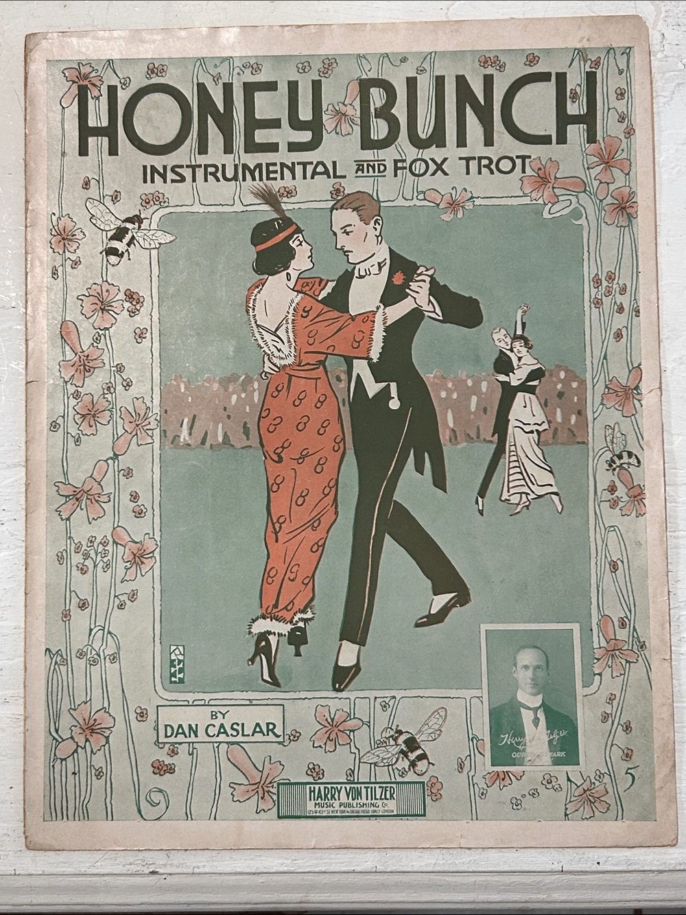 Honey Bunch Antique Sheet Music 1915